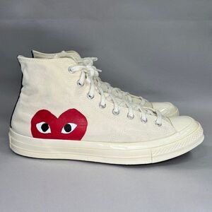 Converse Converse x PLAY Comme des Garçons Men's Size 12 Chuck 70 High Top